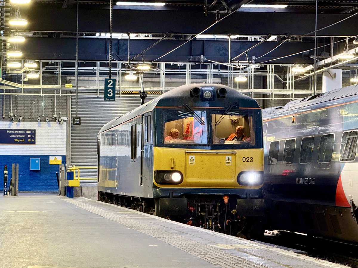HiPa125's tweet image. GBRf #Class92 92023 - P1 London Euston #WCML