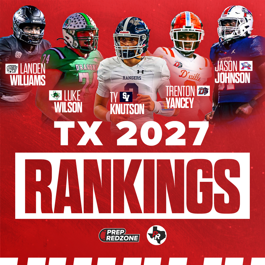 Coach Alin Edouard (@iam_alinedouard) on Twitter photo The debut PRZ Texas 2027 Rankings Release is LIVE🚨🚨 (<a href="/PrepRedzoneTX/">Prep Redzone Texas</a>) (<a href="/PrepRedzone/">Prep Redzone 🏈</a>)
600 total profiles, 600+ graded and ranked. The BEST resource for ANY college football program recruiting Texas high school football!
⚫️New Prospect Rankings
⚫️Prospects Climbing The Charts The debut PRZ Texas 2027 Rankings Release is LIVE🚨🚨 (<a href="/PrepRedzoneTX/">Prep Redzone Texas</a>) (<a href="/PrepRedzone/">Prep Redzone 🏈</a>)
600 total profiles, 600+ graded and ranked. The BEST resource for ANY college football program recruiting Texas high school football!
⚫️New Prospect Rankings
⚫️Prospects Climbing The Charts