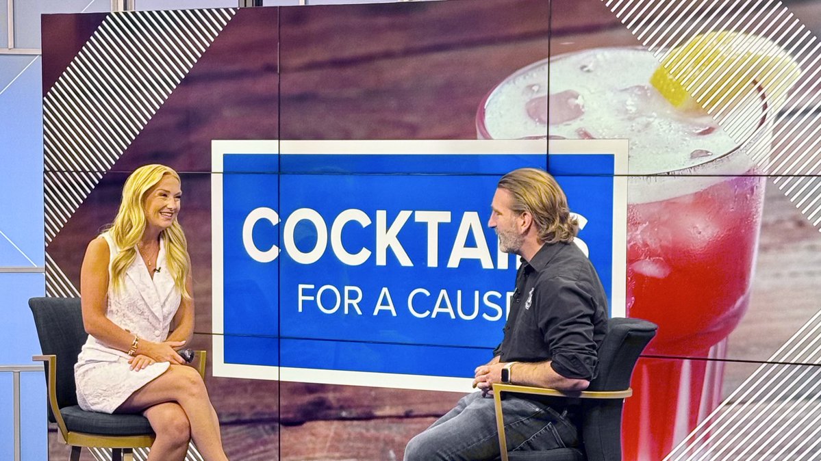 Iowa Distilling Co. (@iowadistilling) on Twitter photo Monday morning fun with Kyle on air at <a href="/weareiowa5news/">Local 5 News</a>. Talking about Cocktails for a Cause happening this Thursday. Monday morning fun with Kyle on air at <a href="/weareiowa5news/">Local 5 News</a>. Talking about Cocktails for a Cause happening this Thursday.