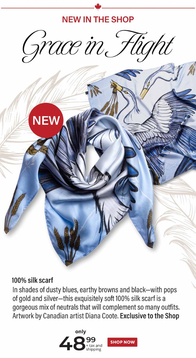 New in Shop: Grace in Flight Silk Scarf
Shop Now!

shop.legionmagazine.com/product/grace-…