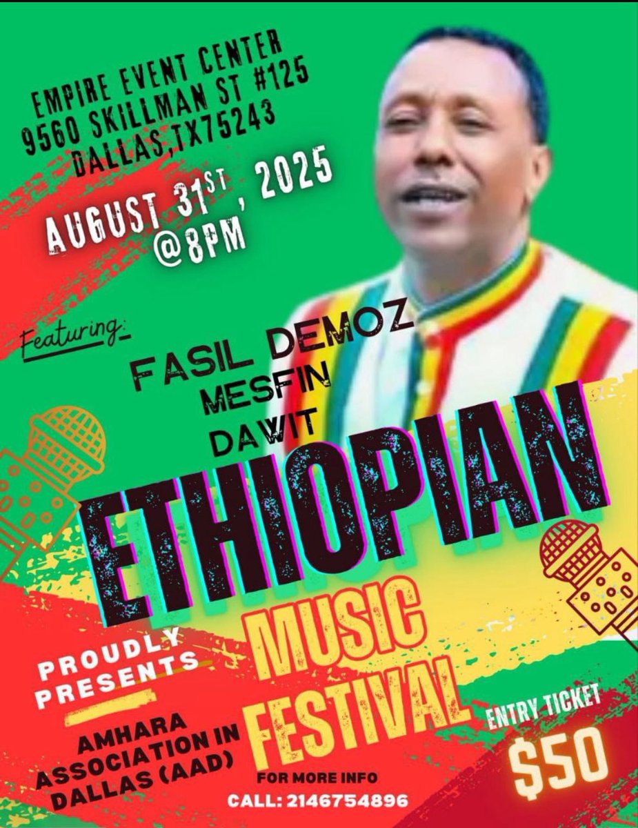 Amhara Association in Dallas ዐምሓራ ማህበር በዳላስ tweet media
