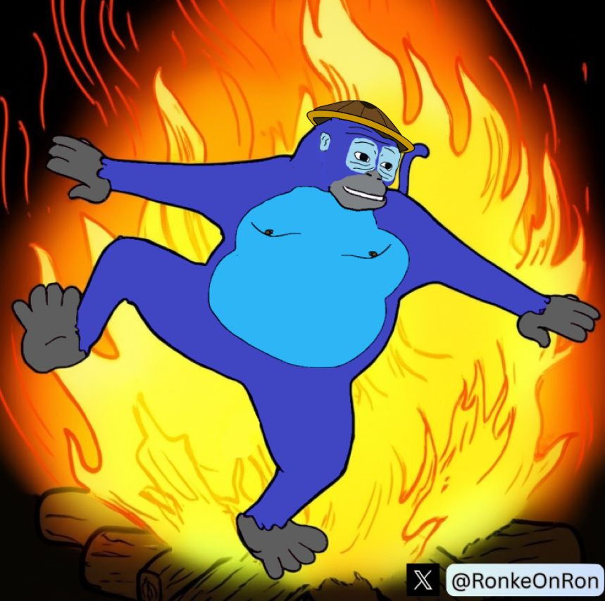 🔥BURN DAY NUMBAR 4🔥 

🐒6.9M $RONKE 
🍚69K $RICE 

🔥$35,000 BURNED AGAIN🔥

🔥🔥$140,000 IN 4 DAYS🔥🔥