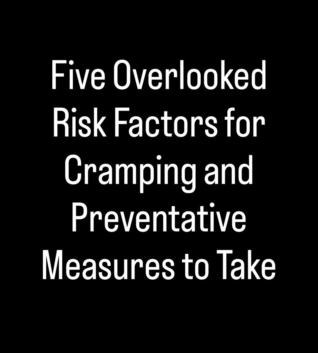 Cramping is complex but here’s what we know