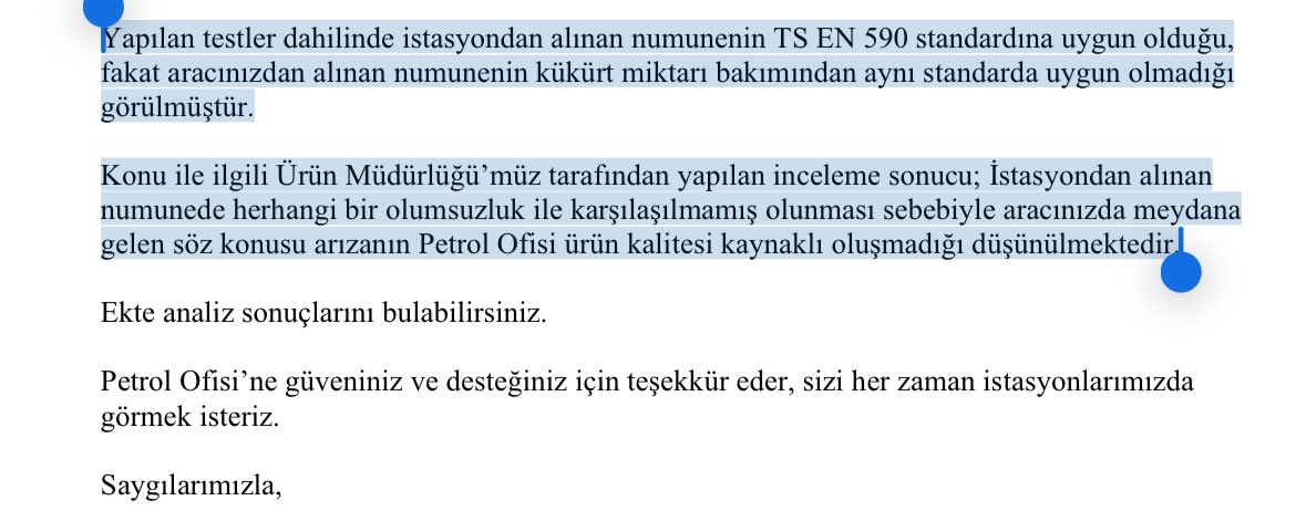 Rain Rise🦅 (@rainrisel) on Twitter photo <a href="/denetlecomtr/">denetle!</a> Aynısı benim başıma geldi.Petrol ofisi taşıt tanımam vardı sadece petrol ofisinden alıyordum mazotu.Bir gün yolda kaldım enjektörler gitti.1 ay sonra benden numune istediler.
Numune gönderdim.
Suçlu ben çıktım.Aldığım yerden de 1 ay sonra numune istemişler iyice temizlesinler dye <a href="/denetlecomtr/">denetle!</a> Aynısı benim başıma geldi.Petrol ofisi taşıt tanımam vardı sadece petrol ofisinden alıyordum mazotu.Bir gün yolda kaldım enjektörler gitti.1 ay sonra benden numune istediler.
Numune gönderdim.
Suçlu ben çıktım.Aldığım yerden de 1 ay sonra numune istemişler iyice temizlesinler dye
