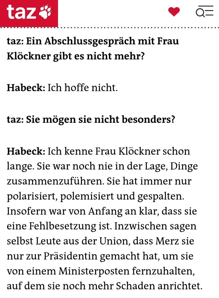 Bitte mehr ehrliche Interviews 🥹