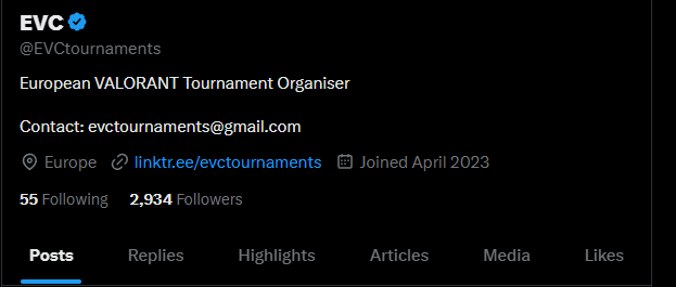 We’re almost at 3k followers!

Drop a follow to keep up to date with all future/current EVC events, you wouldn't want to miss out... 😉