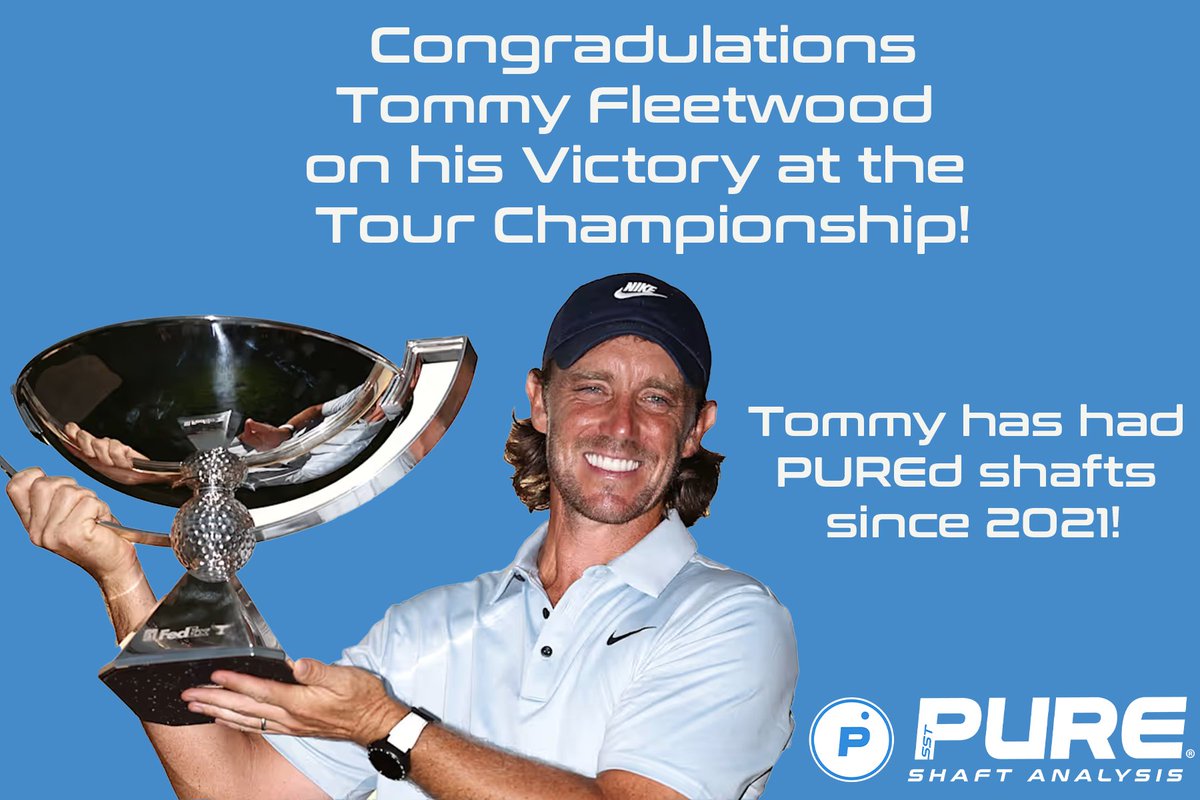 Another win using shafts that have been PUREd!  Congrats Tommy! #sst #PGATour #fedexcupplayoffs