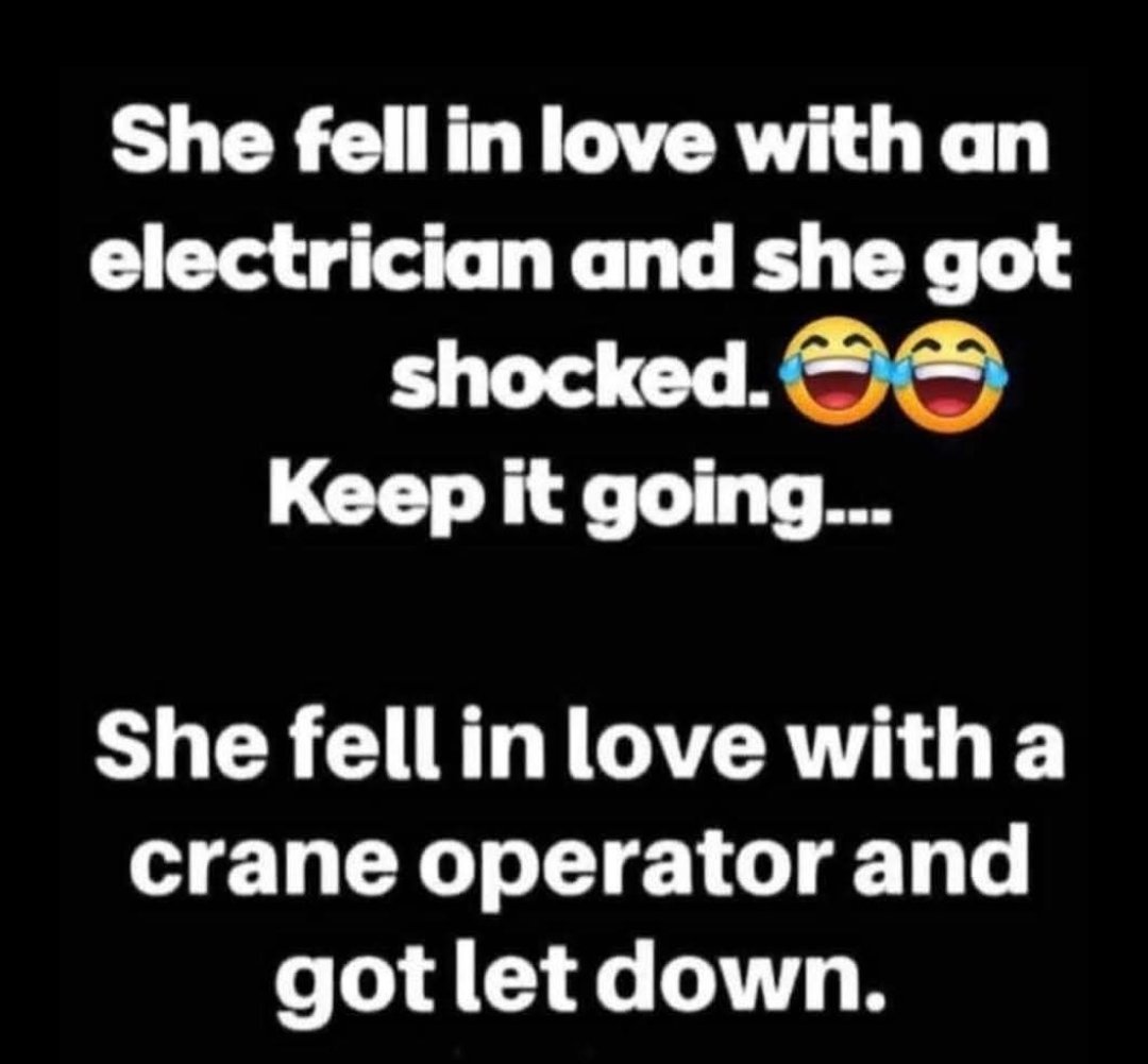 She fell in love with a trashman and got dumped. Keep it going..