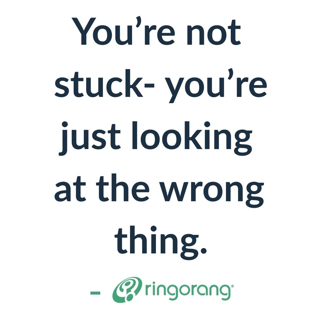 You’re not stuck — you’re just looking at the wrong thing. 👀

Reframe. Refocus. Restart.

💬 Message us or visit ringorang.com

#MondayMindset #Ringorang #LeadershipTools