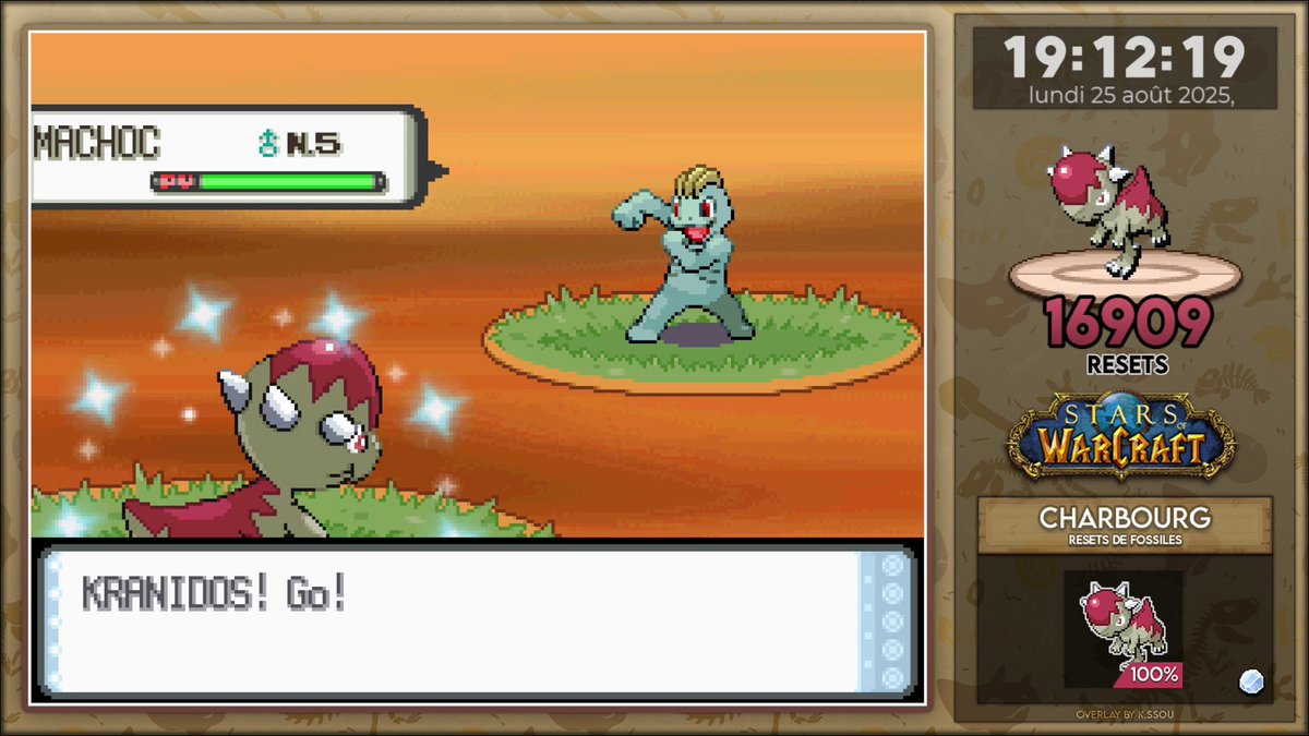 CASSOUxSHiiNEY's tweet image. ✨Kranidos est enfin shiny après 16&apos;909 resets (en x1) !

Je suis encore sur le cul, il m&apos;a tellement surpris, je ne l&apos;attendais même plus, j&apos;ai pas les mots. 🥹

Il représente Garrosh sur mon Projet WoW et compte pour la LDO et tombe pendant la #FossilWeek . Il est parfait.
