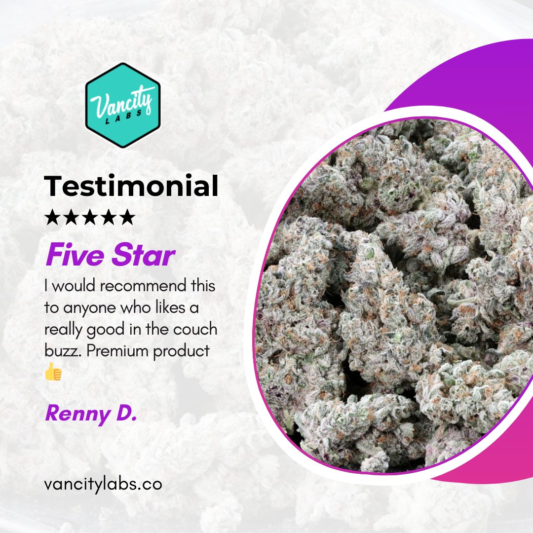 vancitylabsco's tweet image. ✨ Premium Quality, Premium Vibes! ✨
&quot;Five Stars ⭐⭐⭐⭐⭐ … a really good in-the-couch buzz. Highly recommend!&quot; – Renny D. 👍

🌐  vancitylabs.co/product/secret…

#CustomerReview #PremiumProduct #FiveStars #RelaxWithUs #QualityYouCanTrust
