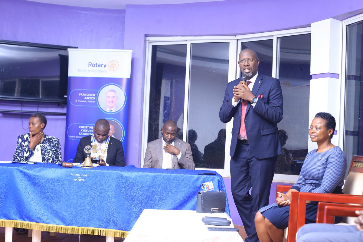 We are set to launch the Rotary Club of Kitebi in formation this evening. 
#WeareRCNateeteKampala