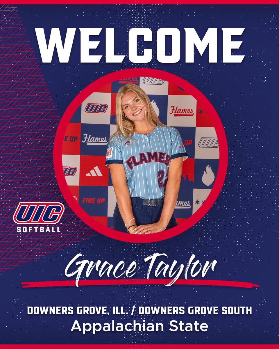Transferring from Appalachian State, welcome to the Flames Family, Grace Taylor ❤️🔥

#ChicagosCollegeTeam