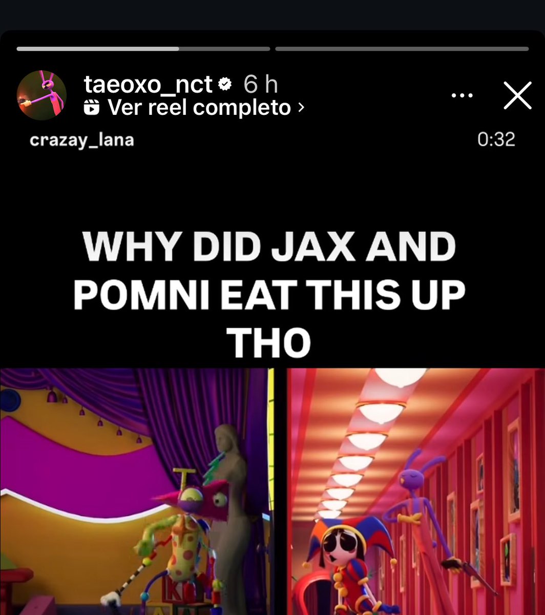 A Taeyong le gusta el circo digital JABSJSBSJ lo amo tiene a jax de icono