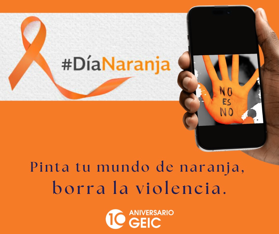 ¡Hoy es el #DíaNaranja! 🧡 Un recordatorio de que juntos podemos crear un futuro libre de violencia de género. 

Cada acción cuenta: educar, apoyar, creer en las sobrevivientes y alzar la voz contra la injusticia. 

#25N 
#NiUnaMás 
#AltoALaViolencia 
#GEIC10moAniversario