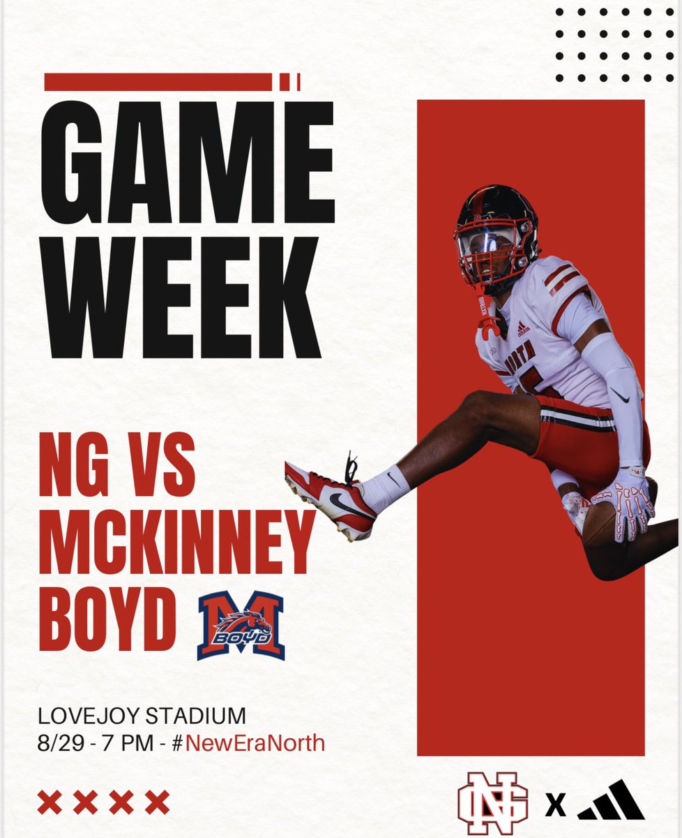 North Garland HS Football tweet media