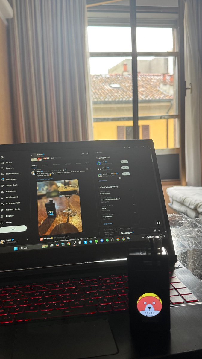 inancweb3's tweet image. Chill and Puff at Milan @puffpaw_xyz