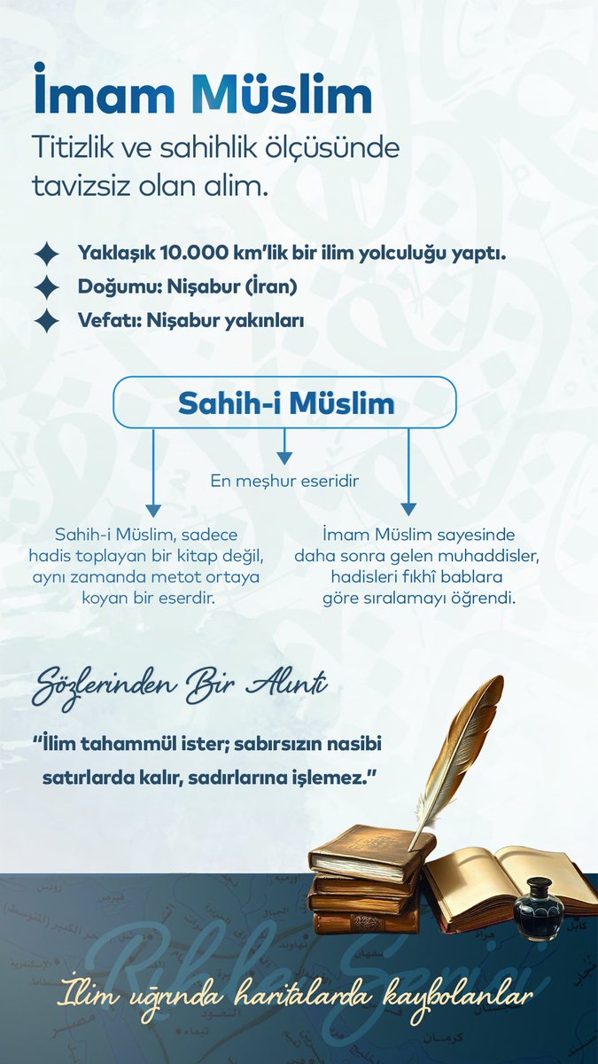 İmam Müslim Kimdir?

RiyazüsSalihin Yolculuğu
#HadisOkuSünnetleYaşa