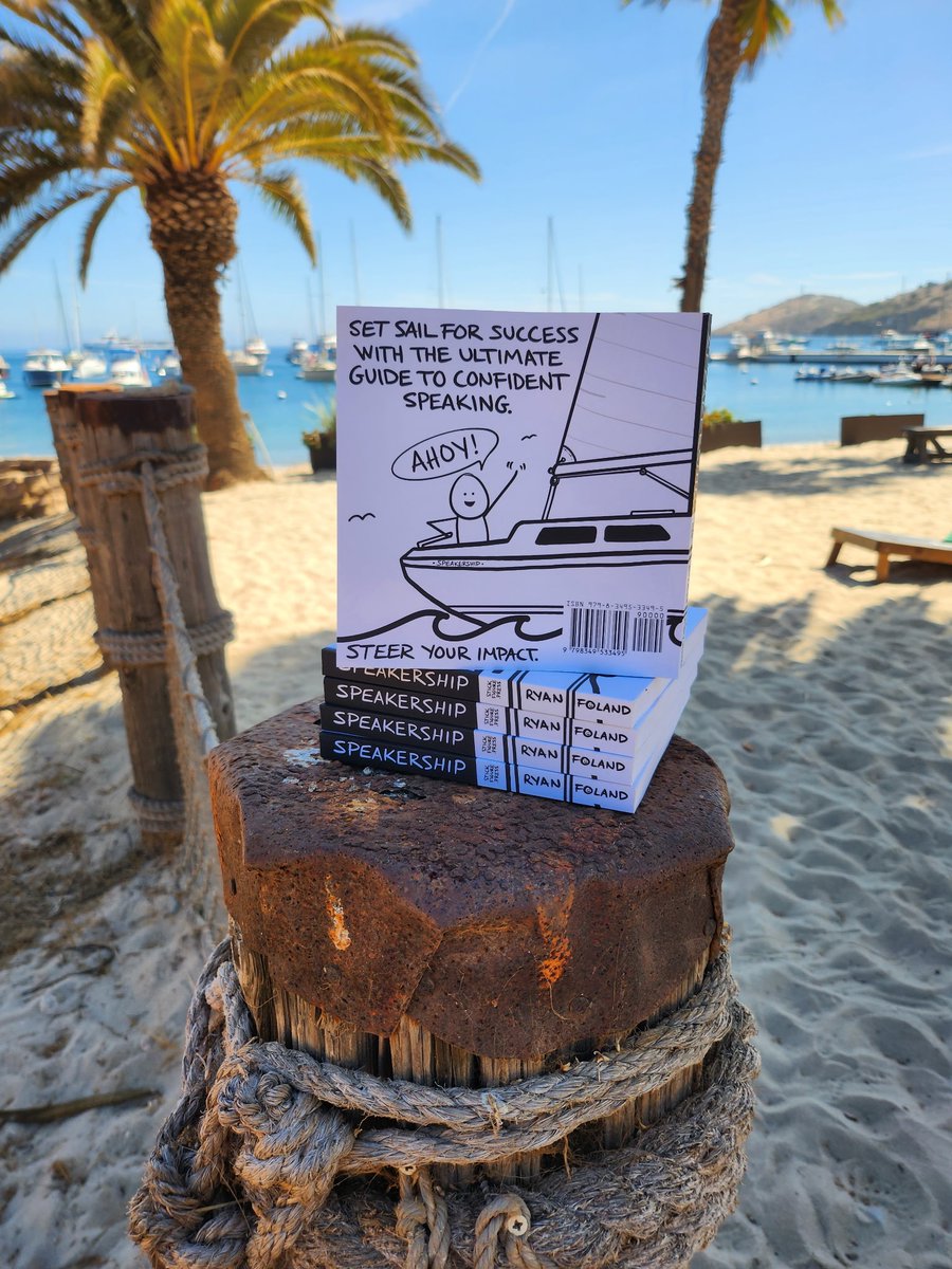 After a decade of speaking, 4 TEDx talks, and keynotes worldwide… my scribbled notes and stick figures are now a real book.

⛵️ SpeakerSHIP has set sail.

Get your copy here: 📖 ryan.online/speakership

#SpeakerSHIP #PublicSpeaking #BookLaunch