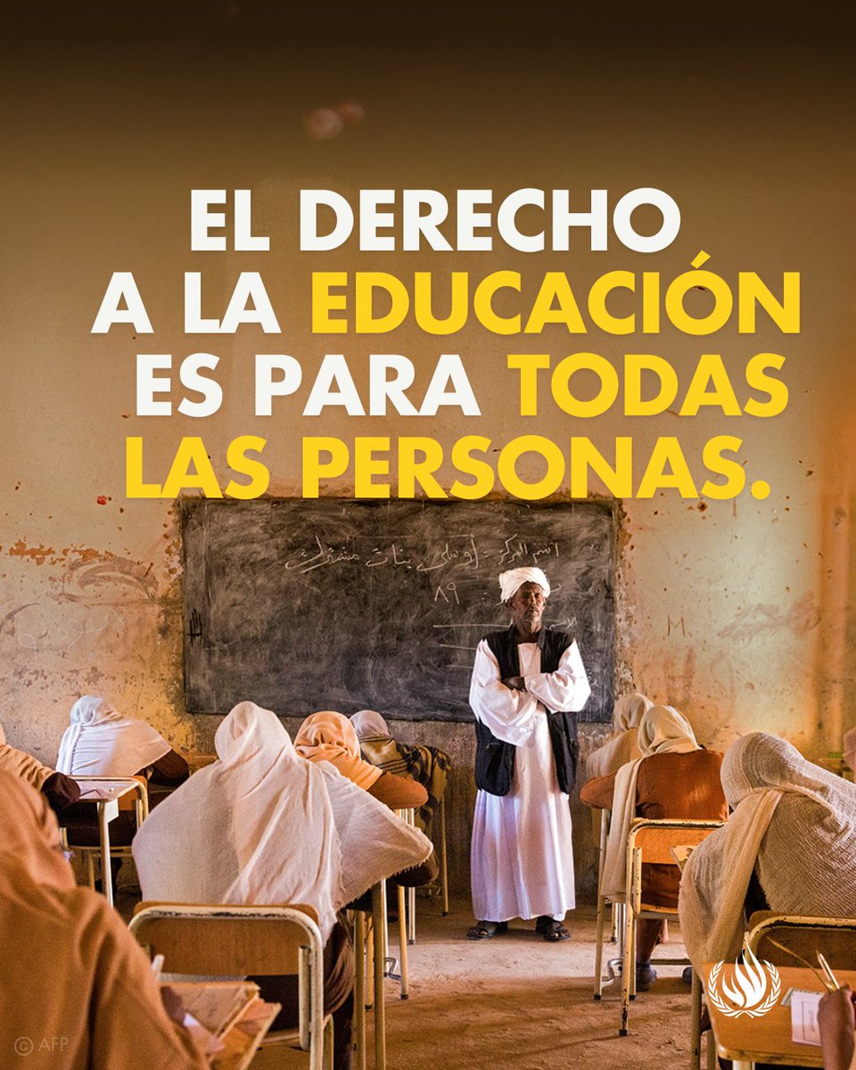 “Mientras en muchos países niñas y niños vuelven a clases tras las vacaciones, millones siguen sin poder hacerlo por culpa de la pobreza, la discriminación, los conflictos o las crisis.

La educación es un derecho universal.

Los Estados deben garantizar que cada estudiante tenga