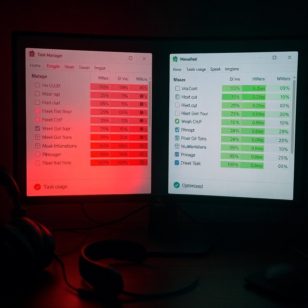 gaming2_kings's tweet image. Your PC doesn’t hate you.
It’s just choking on junk processes.
Kill the lag, free the FPS. ⚡
👉 fiverr.com/s/5rpZeWE
#FPSBoost #PCOptimization #GamingSetup