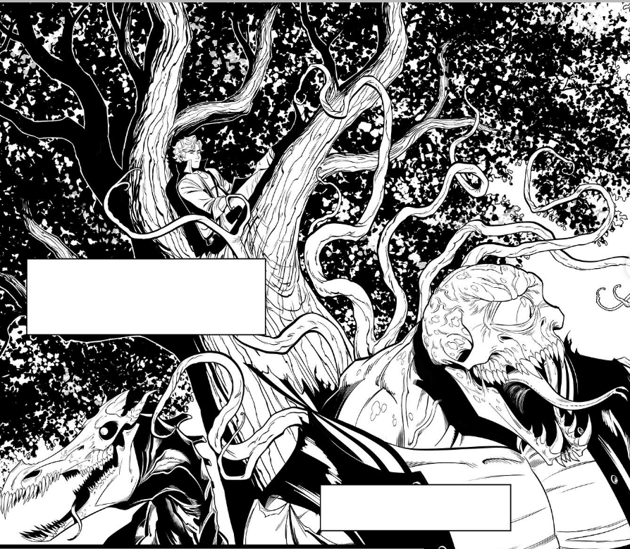 TruthManComic's tweet photo. Behind the scenes of TRUTH MAN.   Some amazing inks of page 2 by the very talented #chrisables.  Check out our full color panels exclusively on Patreon and see what TRUTH MAN is all about.  Support #indiecomics.

https://t.co/iycQ2UXx5C

#comics #webcomics #lgbtqcomics https://t.co/Jl949ucBU6