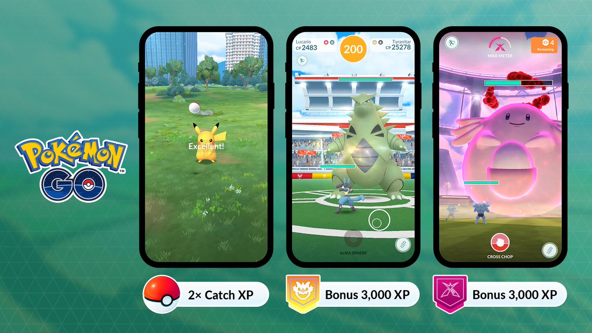 Serebii Update: The Pokémon GO "XP Celebration" event is now live globally. Runs until October 14th at 23:59 local time

Details @ serebii.net/pokemongo/even…