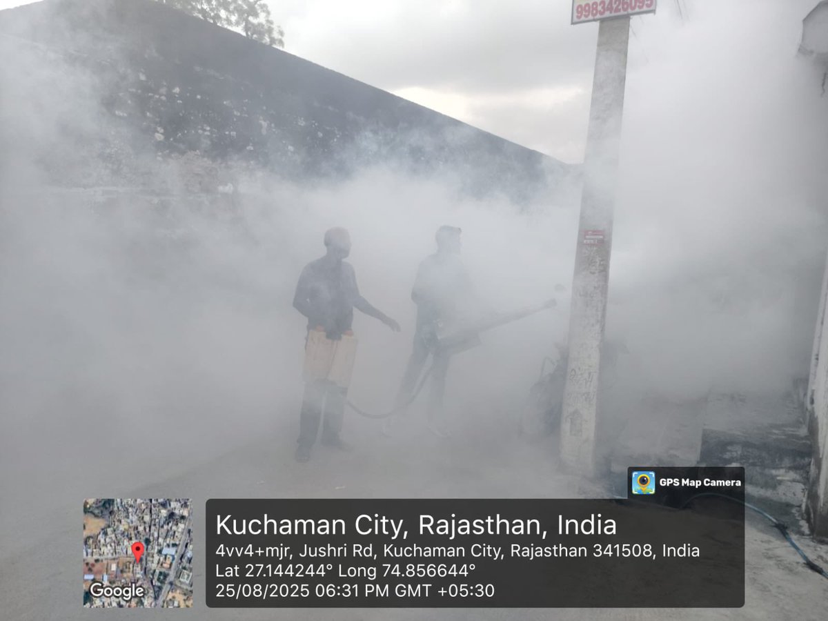 To prevent spread of seasonal diseases, Deedwana-Kuchaman district administration has launched a campaign in the district. Health department, Municipality-Municipal Council, Rural Development Department will work together. 
Fogging, chemical spraying and high level of cleanliness
