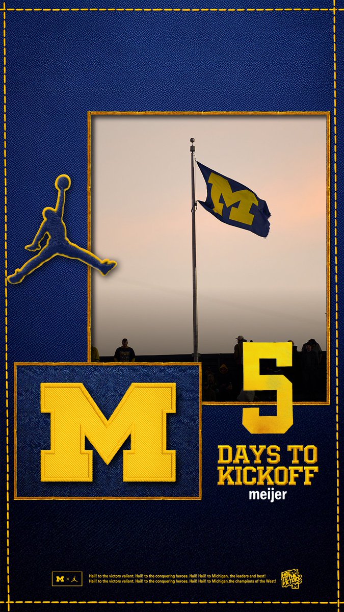 UMichFootball's tweet image. We play this weekend!