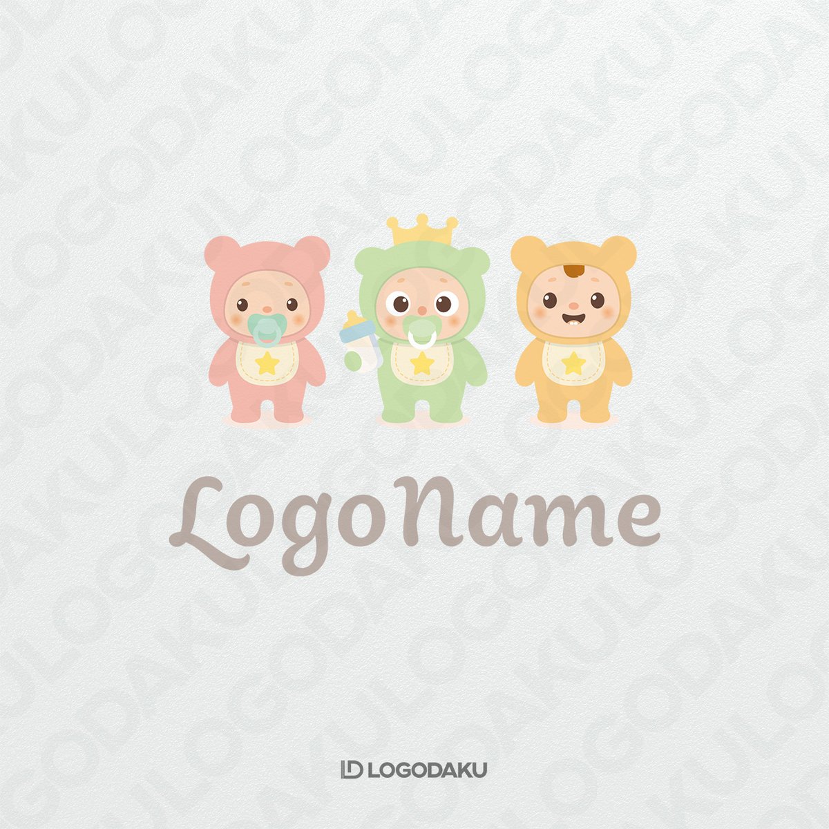 「ベビーベアフレンズのロゴ」は、赤ちゃんや幼児を対象とした商品・サービスに最適化されたロゴデザインです。やさしさ・安心感・親しみやすさを同時に表現し、子育て世代に自然に受け入れられるブランドイメージを実現します。
logodaku.com/logo/22780/