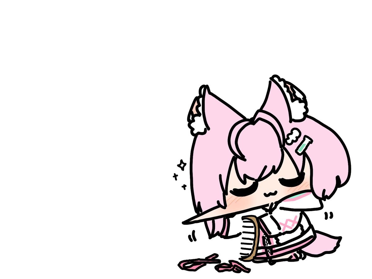 博衣こより 「#こよりすけっち」|ギ酸のイラスト