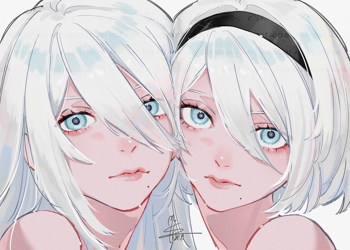 MiSTXII's tweet image. #NieRAutomata #A2 #2B
