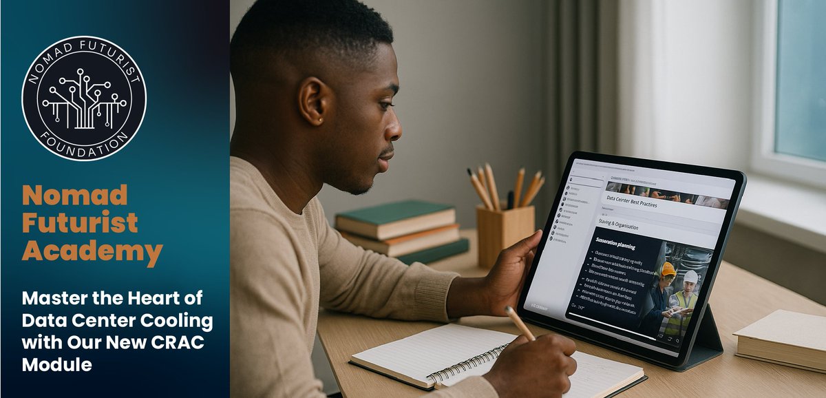 New Module Live: CRAC Units! 🚨

Master the key cooling tech behind data centers: compressors, condensers, humidification, and more.

Boost your skills &amp; industry knowledge now.

Register today: hubs.li/Q03BHfpW0