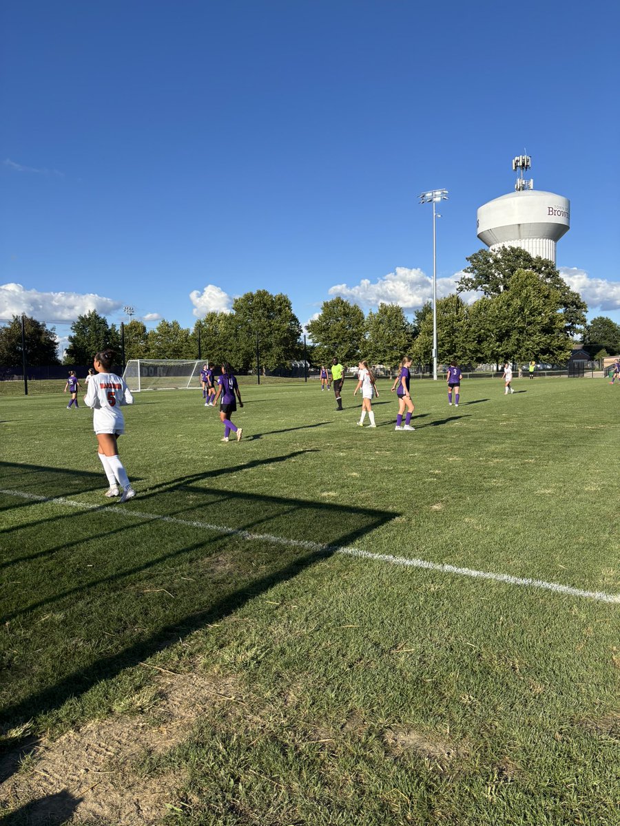 Our JV in a tight 0-0 battle in the second half at Brownsburg!