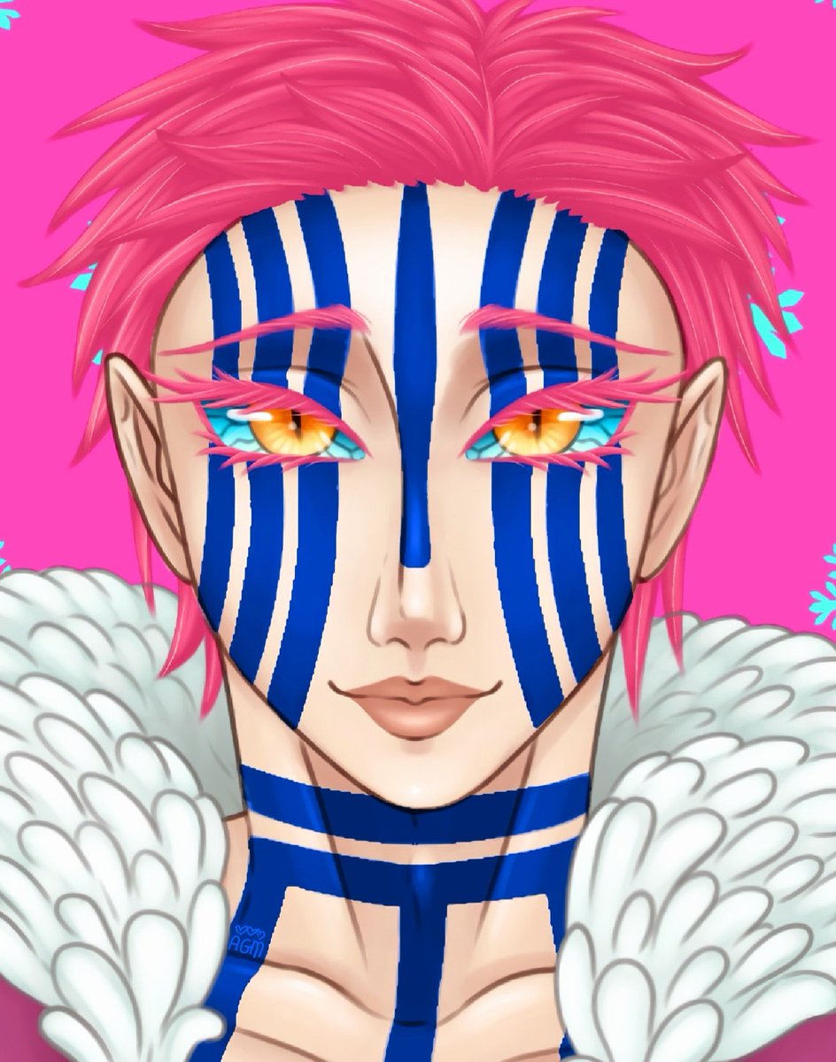 2/2 Como se ven mis personajes de mi Renkaza AU (mi fanfic de wattpad "Sangre de Ángel")

Angel AU #kimetsunoyaiba #rengoku  #kyojurorengoku #Akaza #OC #AU #renkaza