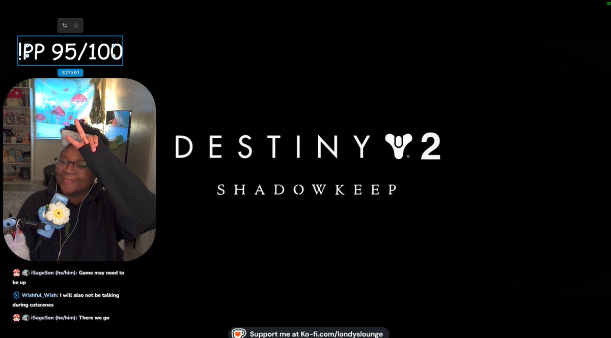 LondysLounge's tweet image. Live in The Lounge! 

First time playing Destiny as a #Destiny2Creator! Also First stream with @StreamWithMeld thank you, @iSageSen, for helping me set it up! :3 #LiveAF #LiveAfFest

twitch.tv/londy