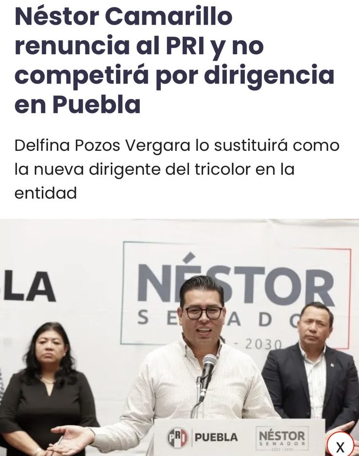 marioriestra's tweet photo. La renuncia de un presidente de partido en funciones, no al cargo, sino a su militancia, habla más de la persona que de cualquier otra cosa. 

El @PANPuebla2427 actuó con generosidad en el proceso electoral anterior. Queda claro que otros actuaron con egoísmo y siguiendo agendas personales.

Hoy más que nunca el país y #Puebla requieren una verdadera oposición. Aquí son bienvenidos los priistas poblanos de bien que no comparten la regresión democrática que vive México.