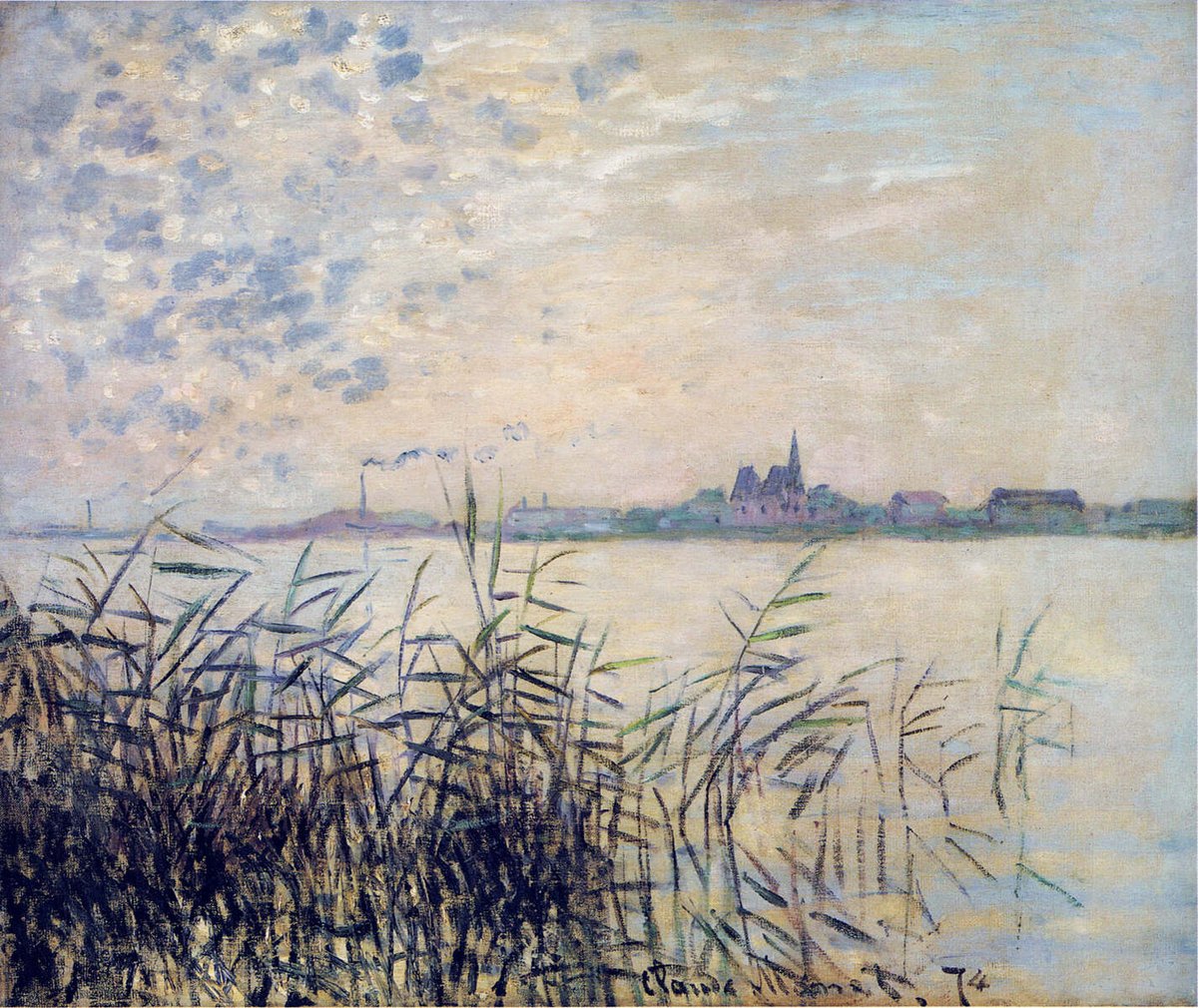 artistmonet's tweet photo. The Seine near Argenteuil - 1874 #artbots #monet https://t.co/CnOGBCQQ5i
