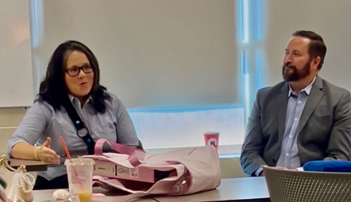 Today, our Exec Dir, <a href="/natalie_evec/">Natalie Eve Crawford</a>, had the opportunity to speak to students in the #nursing program at <a href="/GeorgiaNTC/">Georgia Northwestern</a> as part of their capstone class about #HealthPolicy &amp; the legislative process. Wishing these students all the best as they enter the educational homestretch.