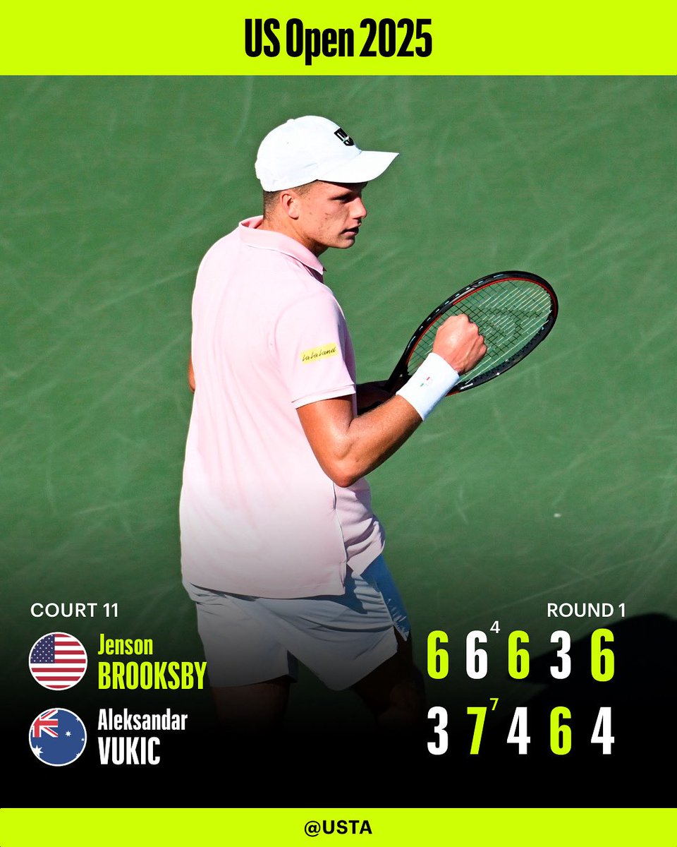 Brooksby seals the deal in set 5️⃣