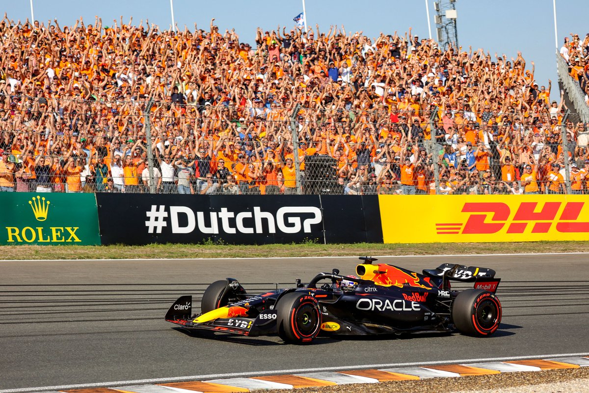 F1's tweet image. The crowd are going to get loud 🇳🇱🦁

#F1 #Formula1 #DutchGP