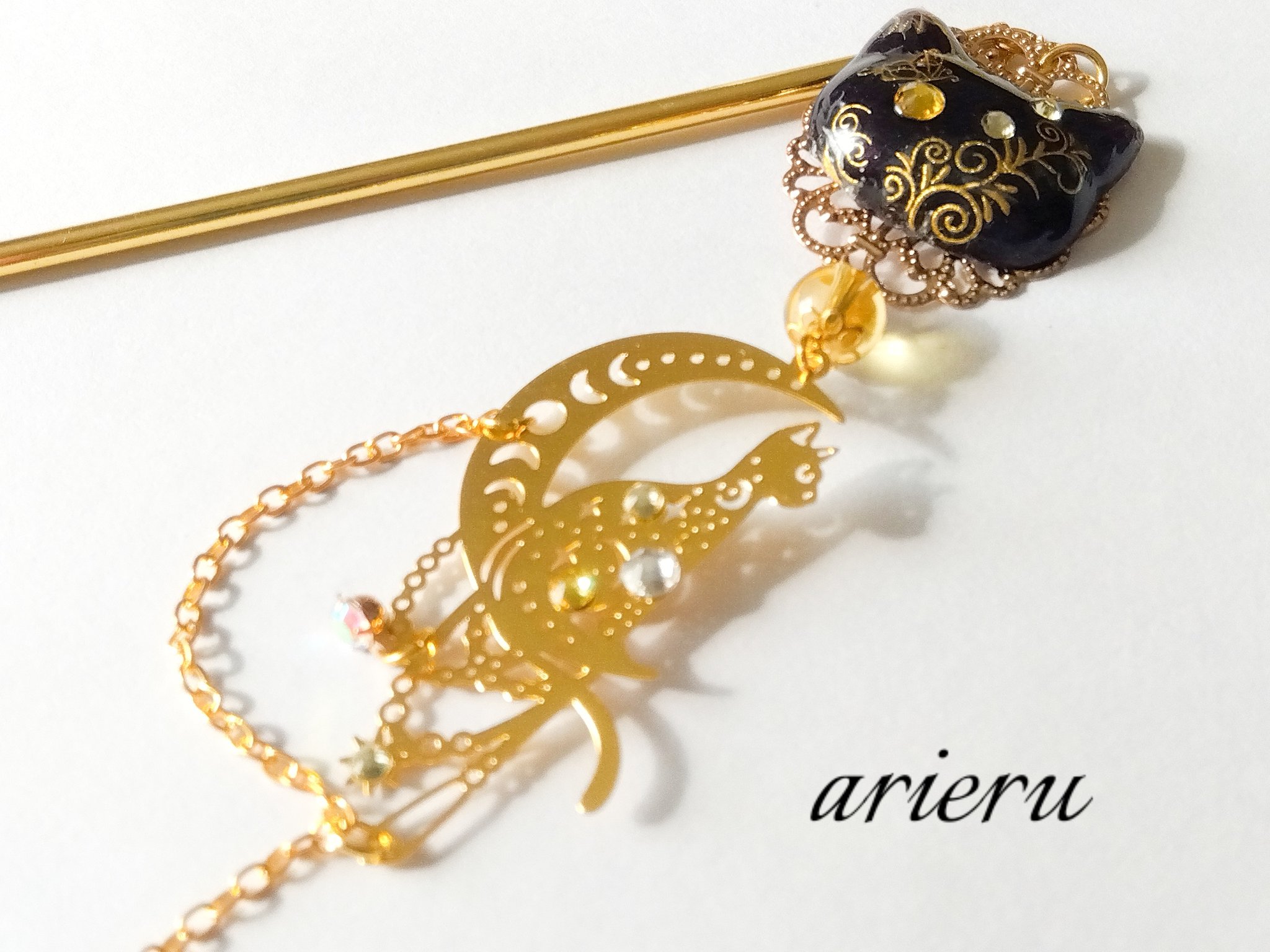 Arieru ✿成人式髪飾りオーダー受付中✿9月20日ハンドメイド祭