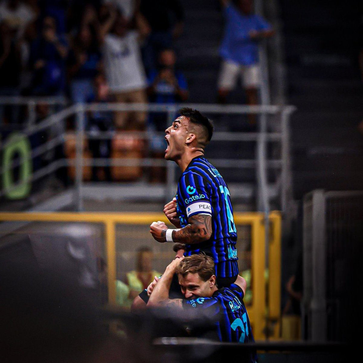 Per un’Inter che aggredisce l’avversario e pressa in maniera asfissiante, Lautaro è il leader perfetto.

Pazzesco ⚫️🔵