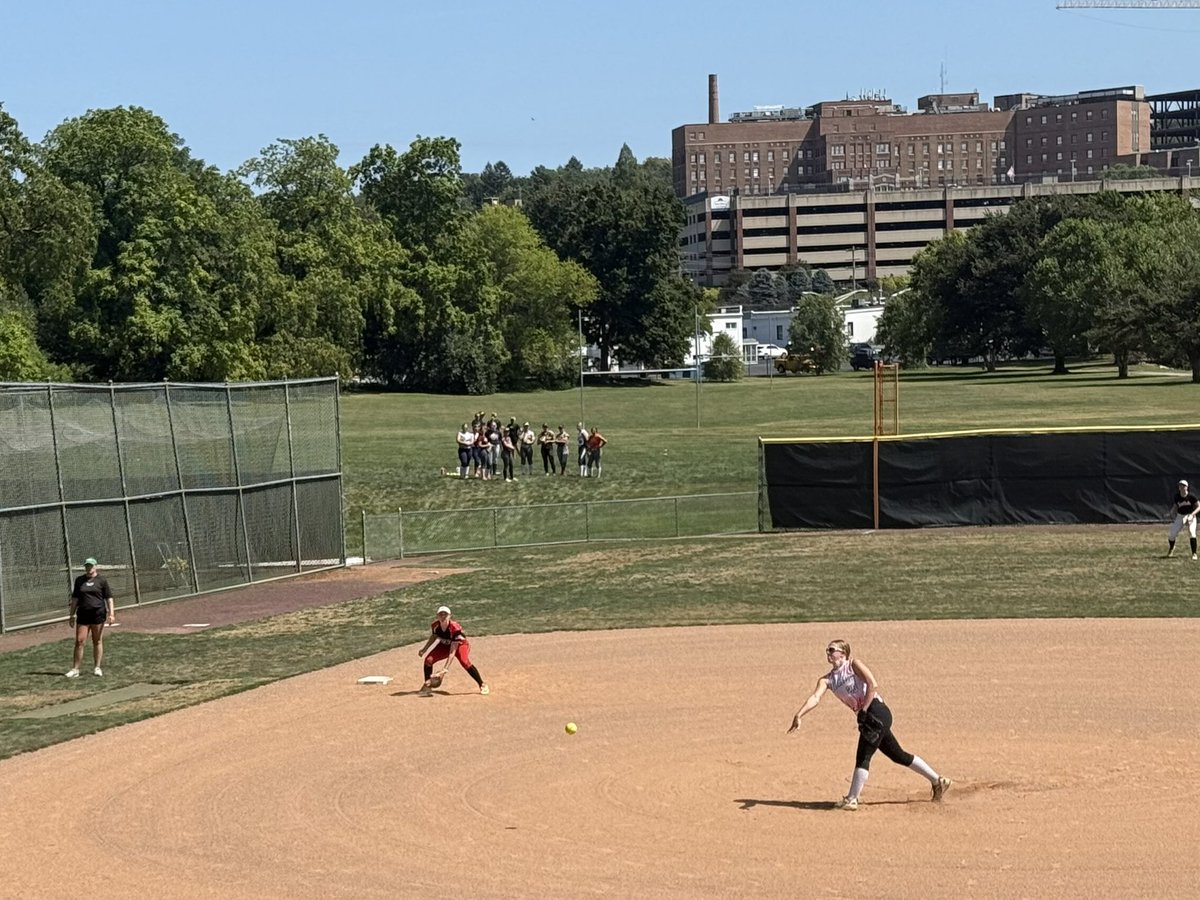 Thank you to <a href="/YCPSoftball/">York Softball</a>, Coach Dulac and Coach <a href="/miaruffalo/">Mia Ruffalo</a> for a great Prospect Camp this week! It was great seeing my “big sister” from my 12U team, <a href="/bmckeownn/">Bri McKeown</a>!