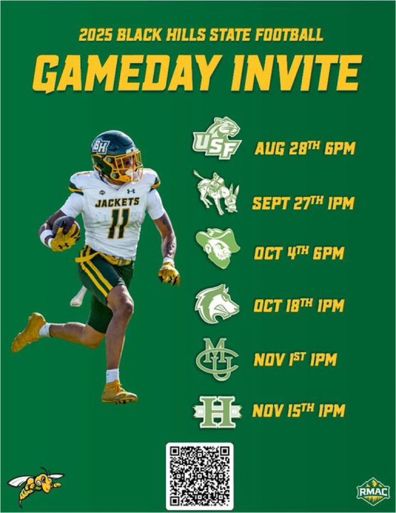 Thanks <a href="/CoachSchafer4/">Ty Schafer</a> for the game day invite!!
<a href="/BHSUFB/">BHSU Football</a> <a href="/Spartans_FB/">Spearfish Spartan Football</a>