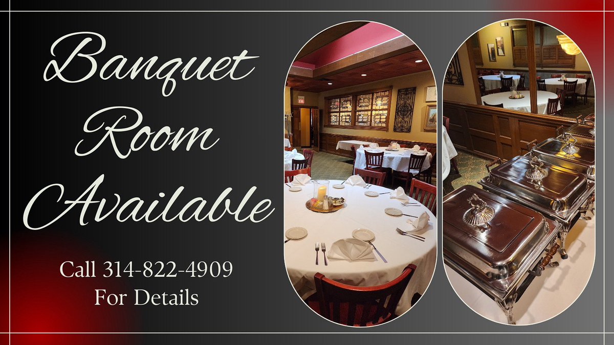 richandcharlies's tweet image. The perfect spot for your next event

#party #banquet #stllocal