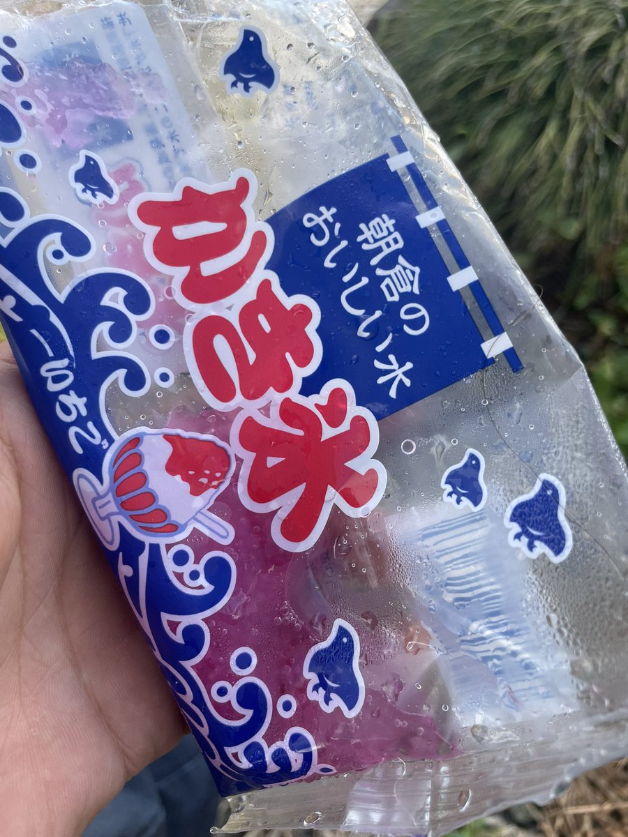 さて。きょうの福岡優勝戦は湯淺がカギ。
ひさびさに袋タイプのかき氷食べたうま。
ん？青？そうか…4か！4だな…φ(･ω･｀)