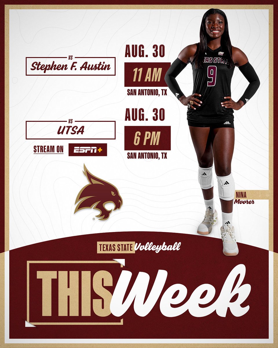 We are BACK on Saturday at the UTSA Invitational 😼