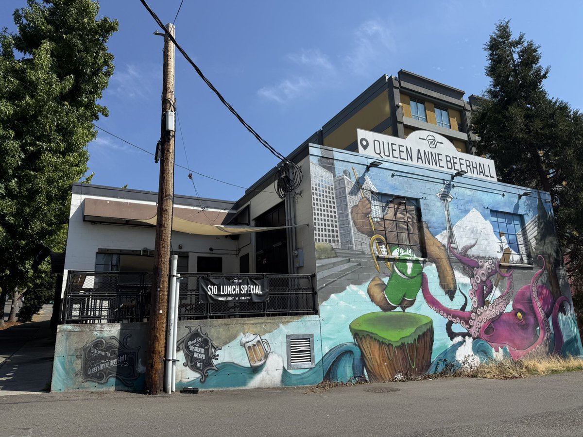 Just added Coug-Owned Queen Anne Beerhall (seen here), The Hall on Occidental (across from Lumen Field), and Moss Bay Hall (Kirkland) to the WSU Football Watch Party list again for this season. Go Cougs!
