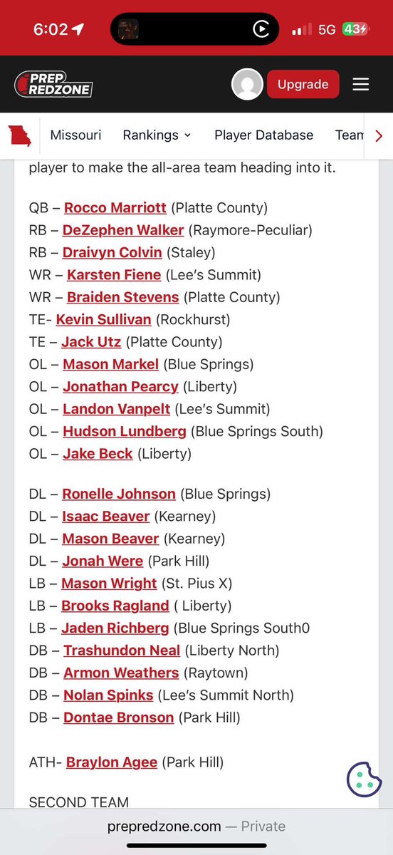 Brooks Ragland (@brooksragland) on Twitter photo Thank you <a href="/PrepRedzone/">Prep Redzone 🏈</a> for the preseason 1st team all metro ranking! Thank you <a href="/PrepRedzone/">Prep Redzone 🏈</a> for the preseason 1st team all metro ranking!